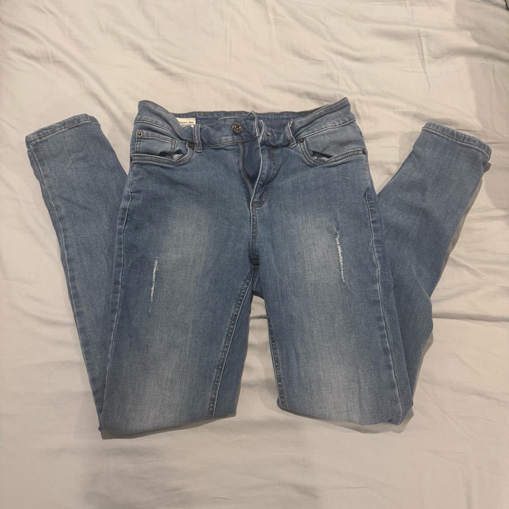 High Rise Skinny Jeans